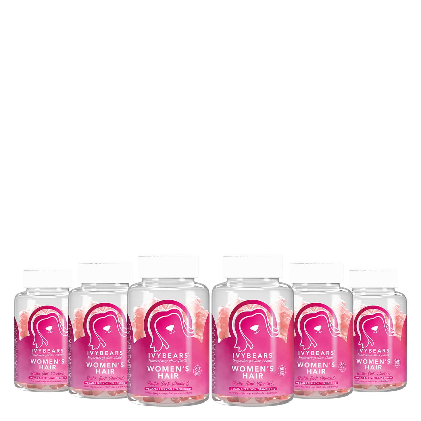 Ivybears - Women's Hair Vitamins 6 Monate