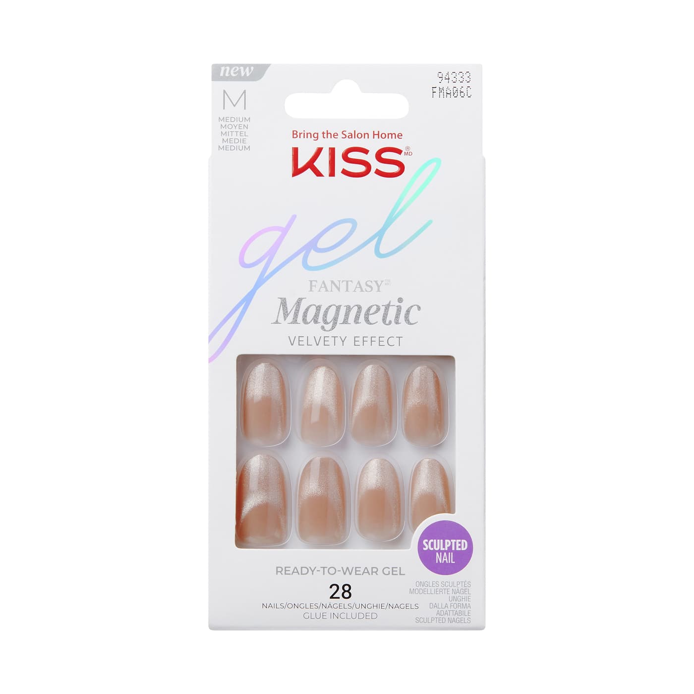 KISS Nails - Gel Fantasy Magnetic - Drama
