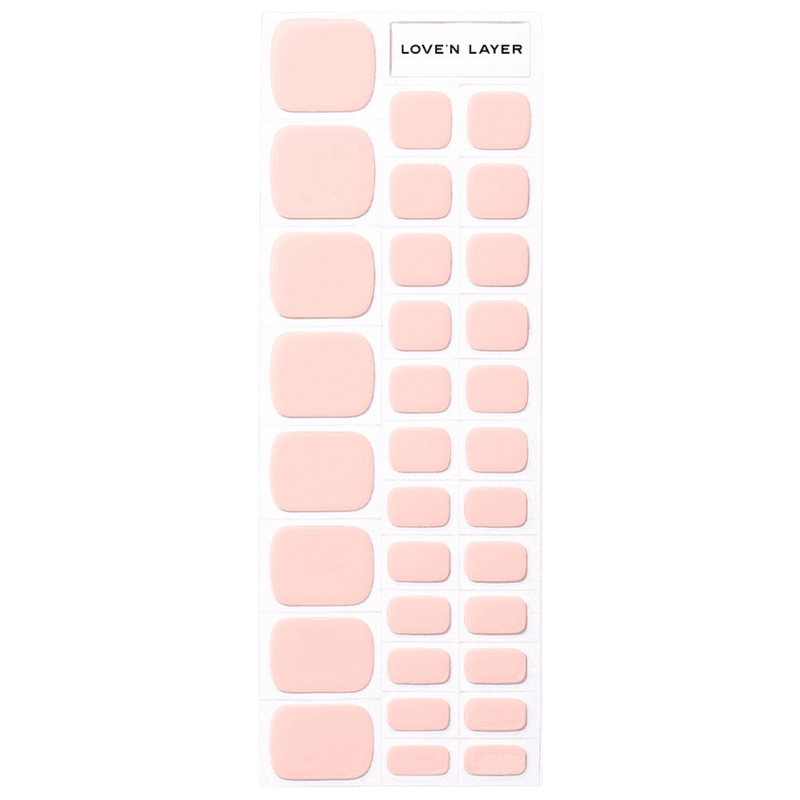 LoveNLayer - Solid Toe Light Pink