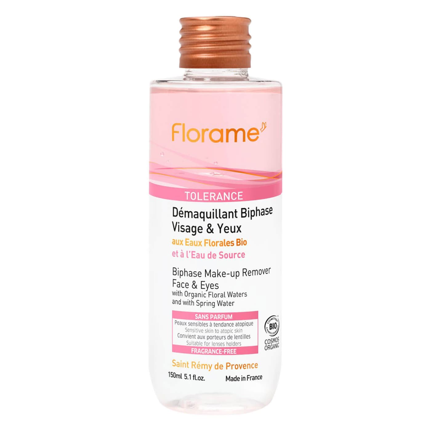 Florame - Tolerance Biphase Makeup Remover Face & Eyes