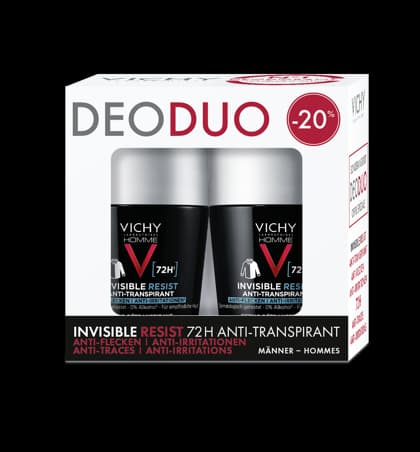 Vichy Homme - Deo 72h Anti-flecken Roll-on Duo